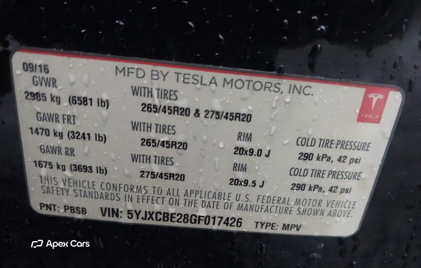 Tesla Model X 2016