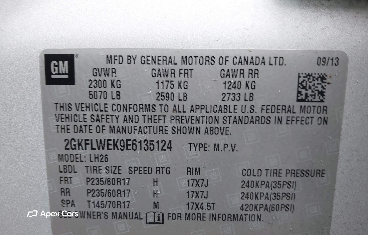 GMC Terrain 2014