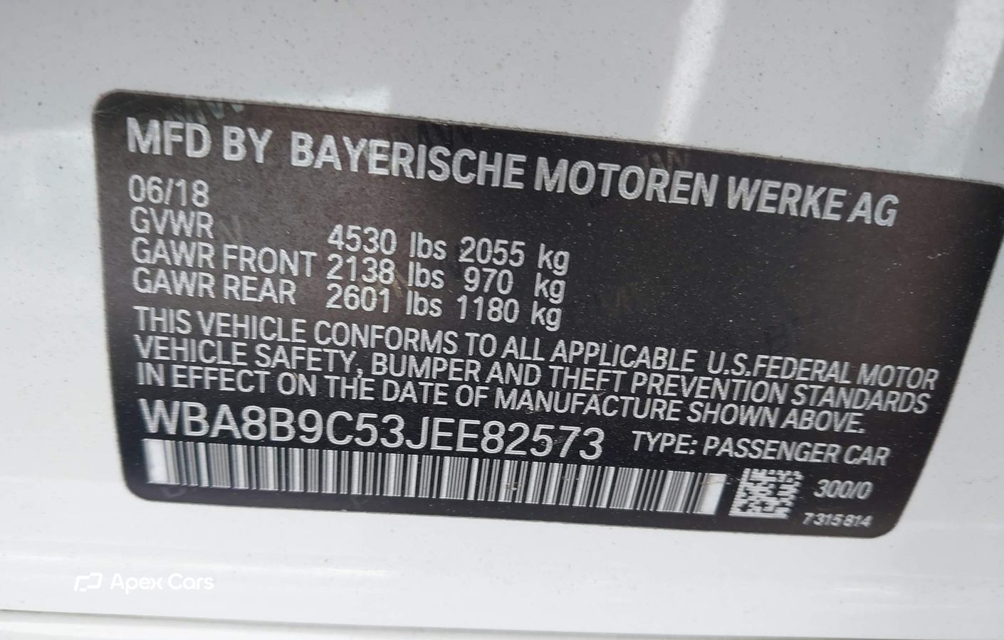 BMW Series 3 2018