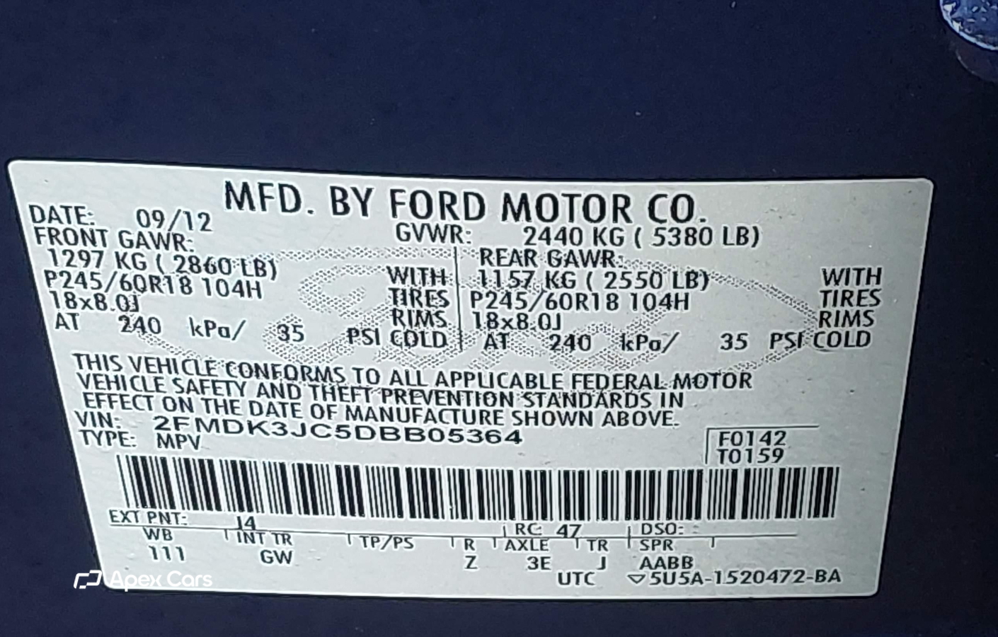 Ford Edge 2013