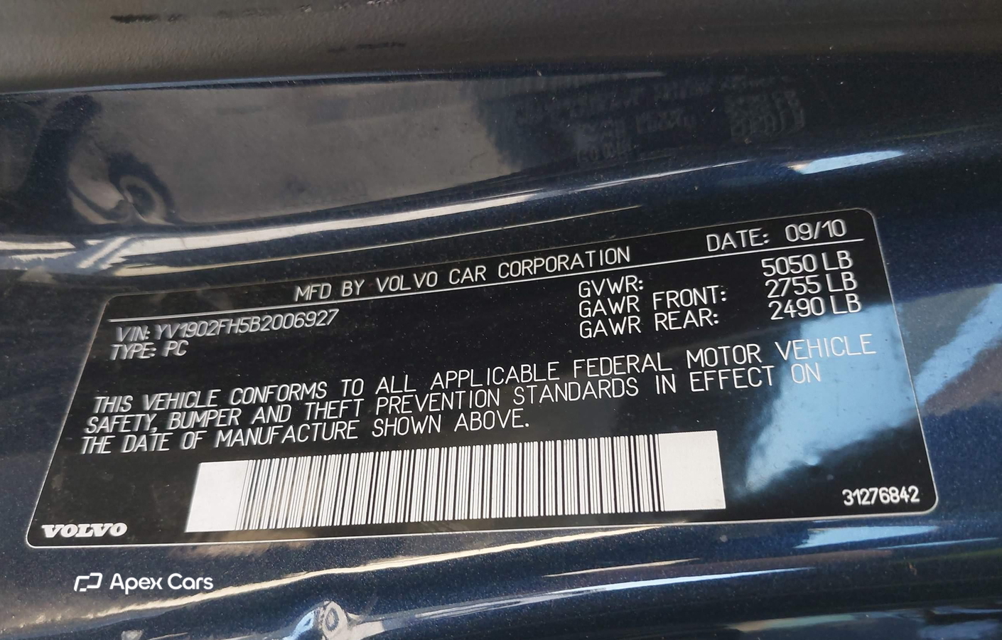 Volvo S60 2011
