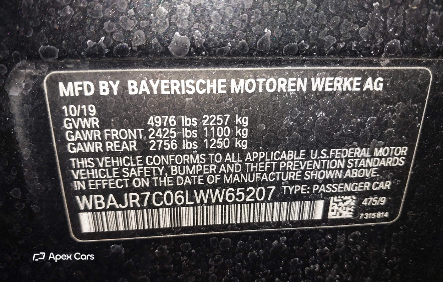 BMW Series 5 2020