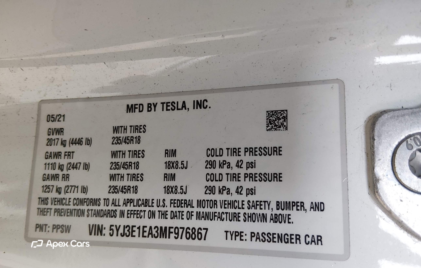 Tesla Model 3 2021