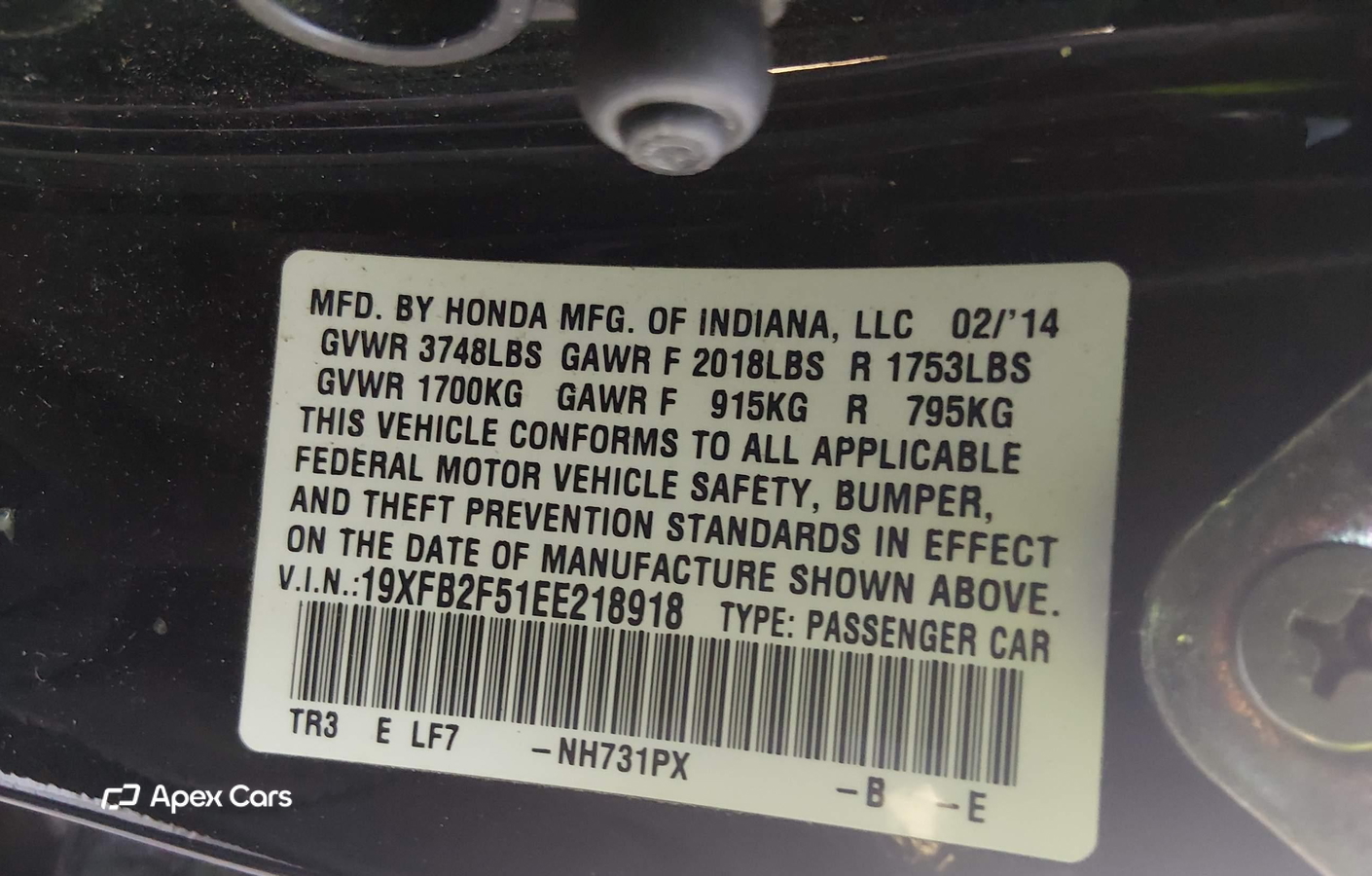 Honda Civic 2014
