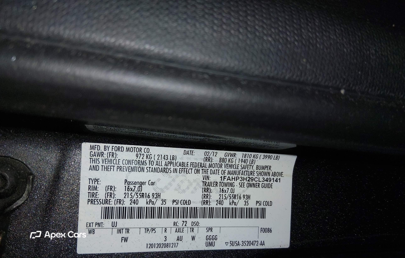 Ford Focus 2012