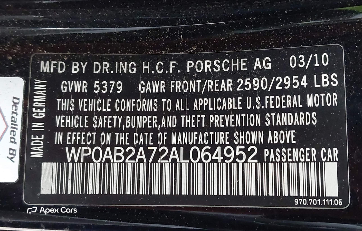 Porsche Panamera 2010