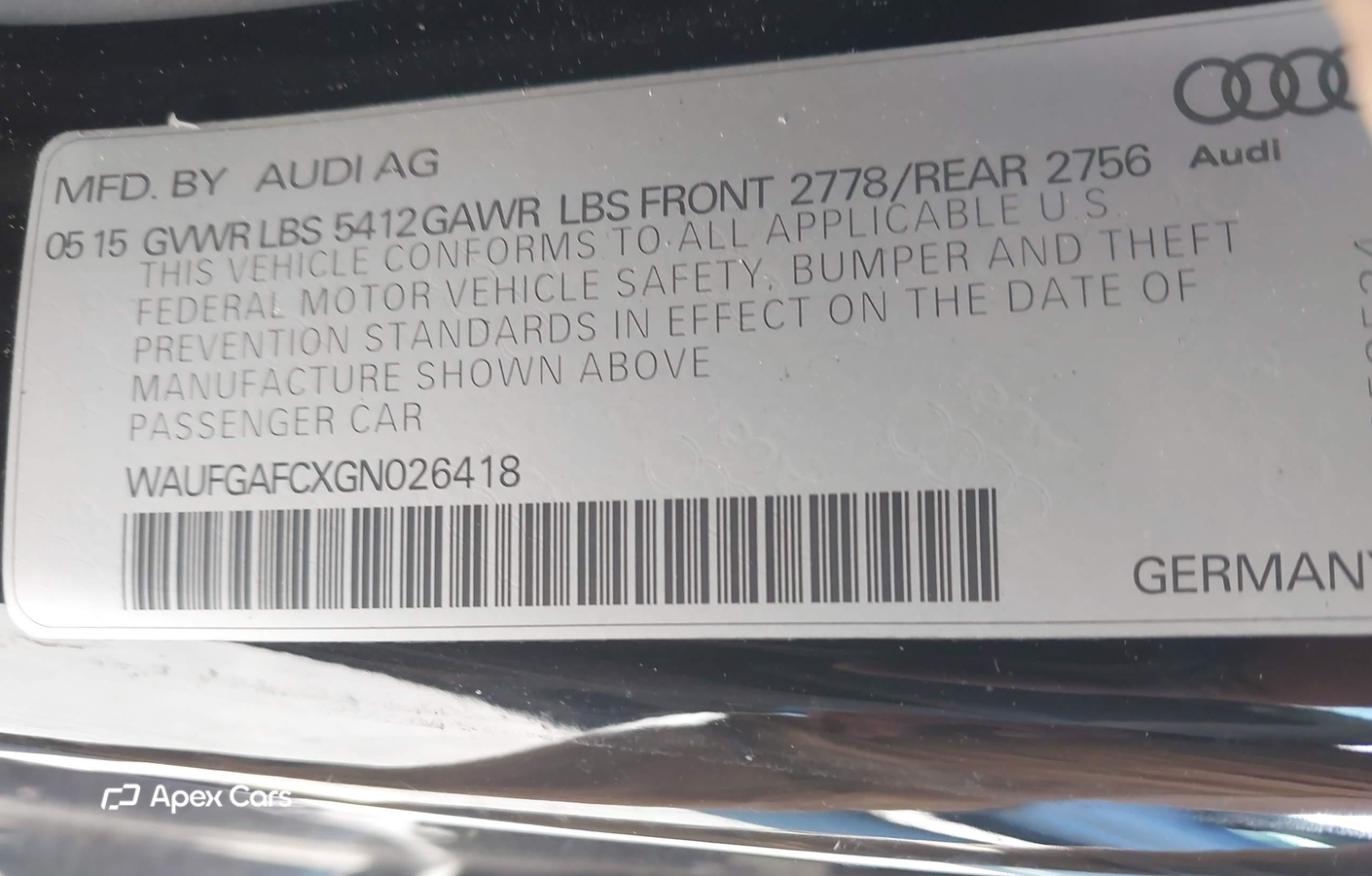 Audi A6 2016