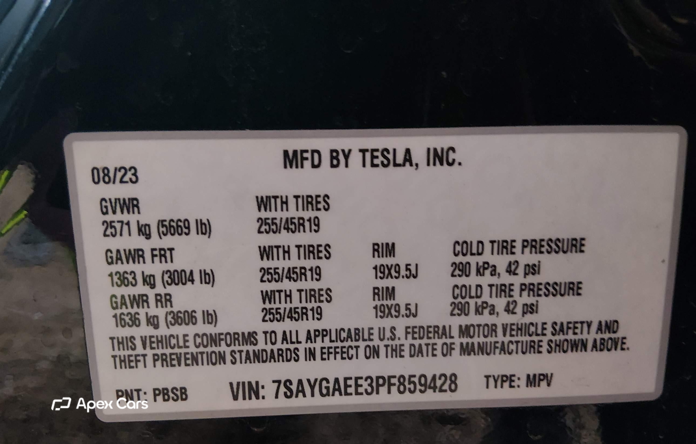 Tesla Model Y 2023
