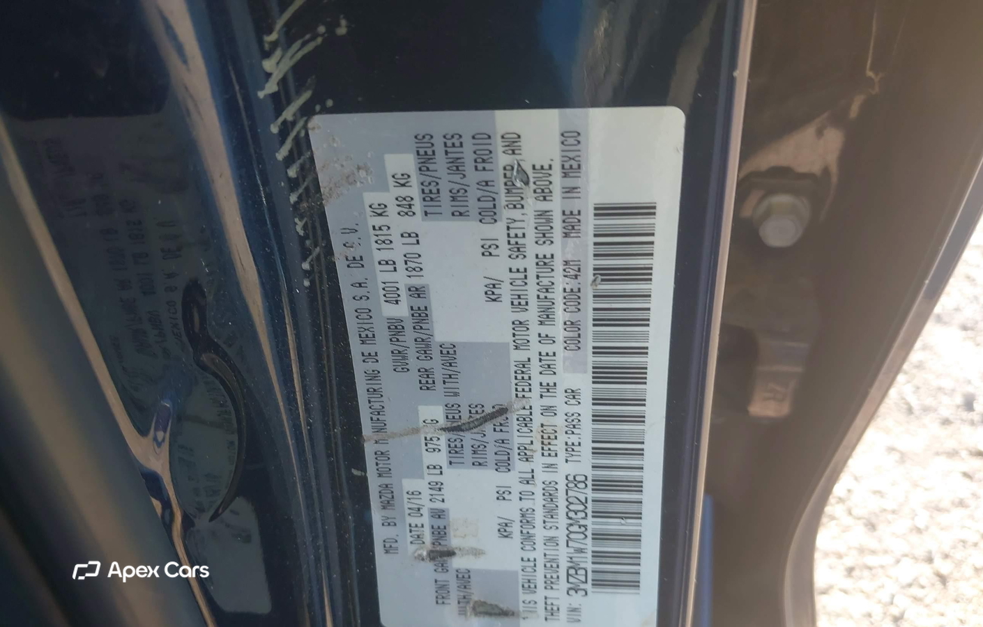 Mazda 3 2016