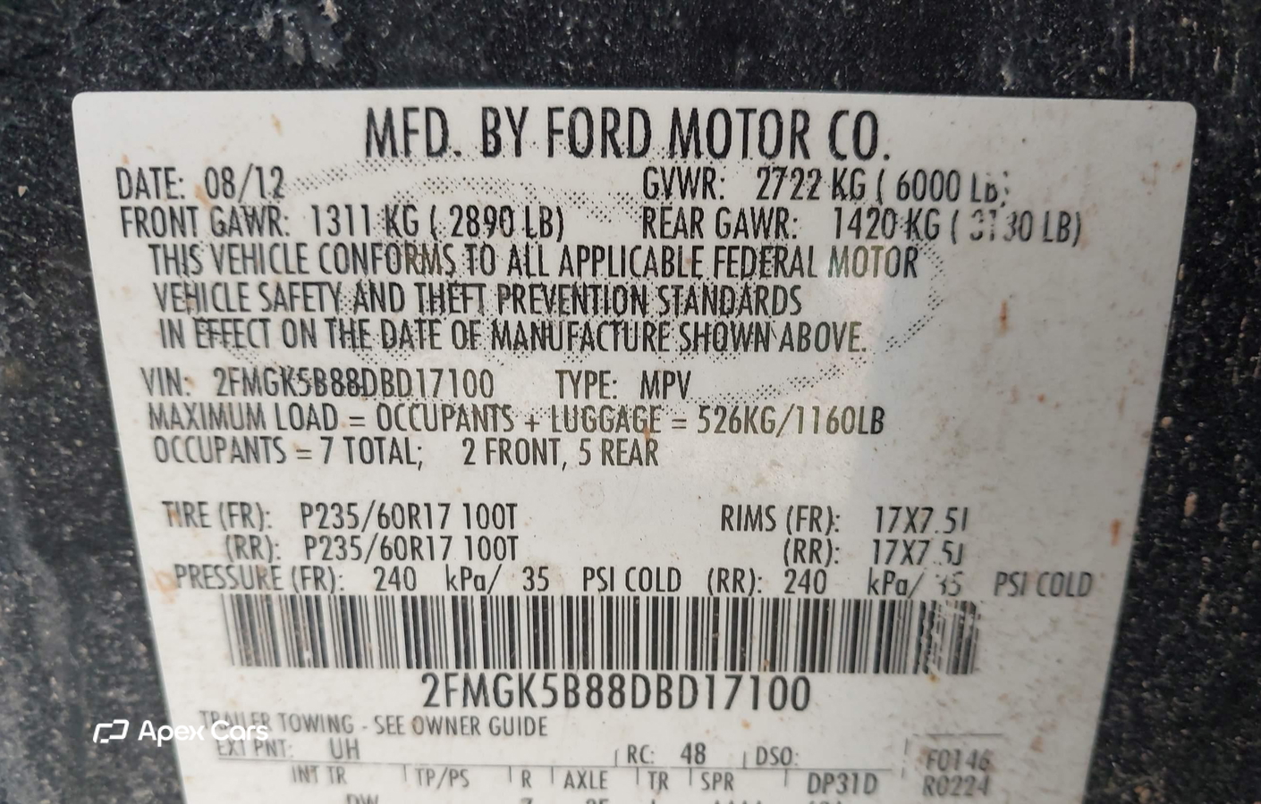 Ford Flex 2013