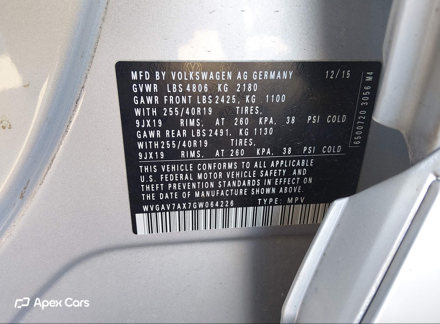 Volkswagen Tiguan 2016