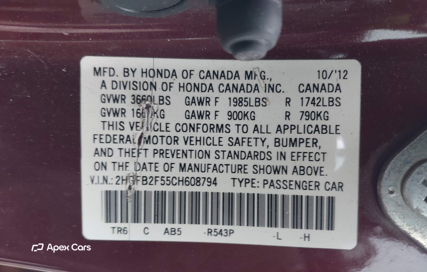 Honda Civic 2012