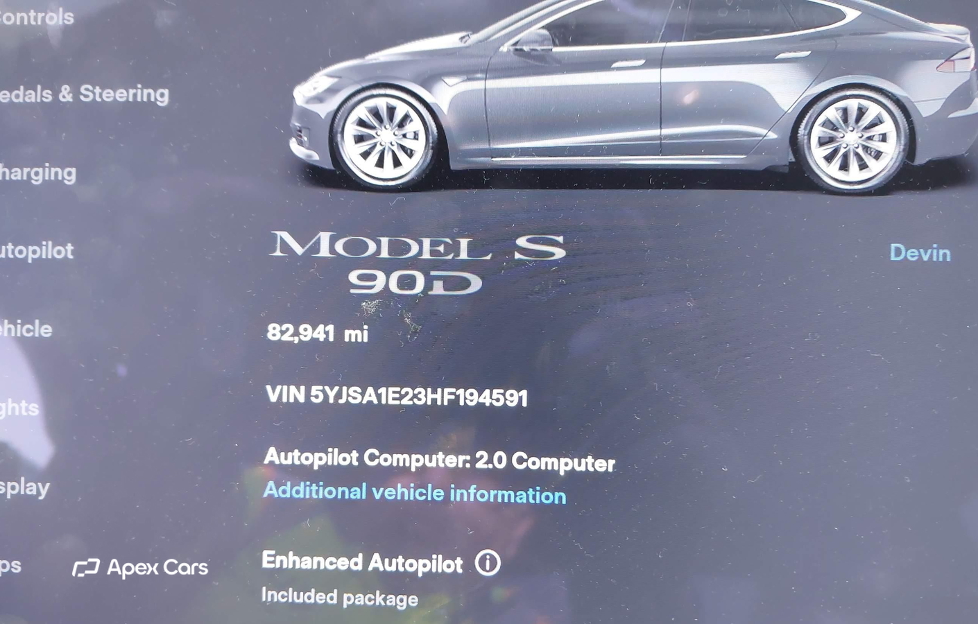 Tesla Model S 2017