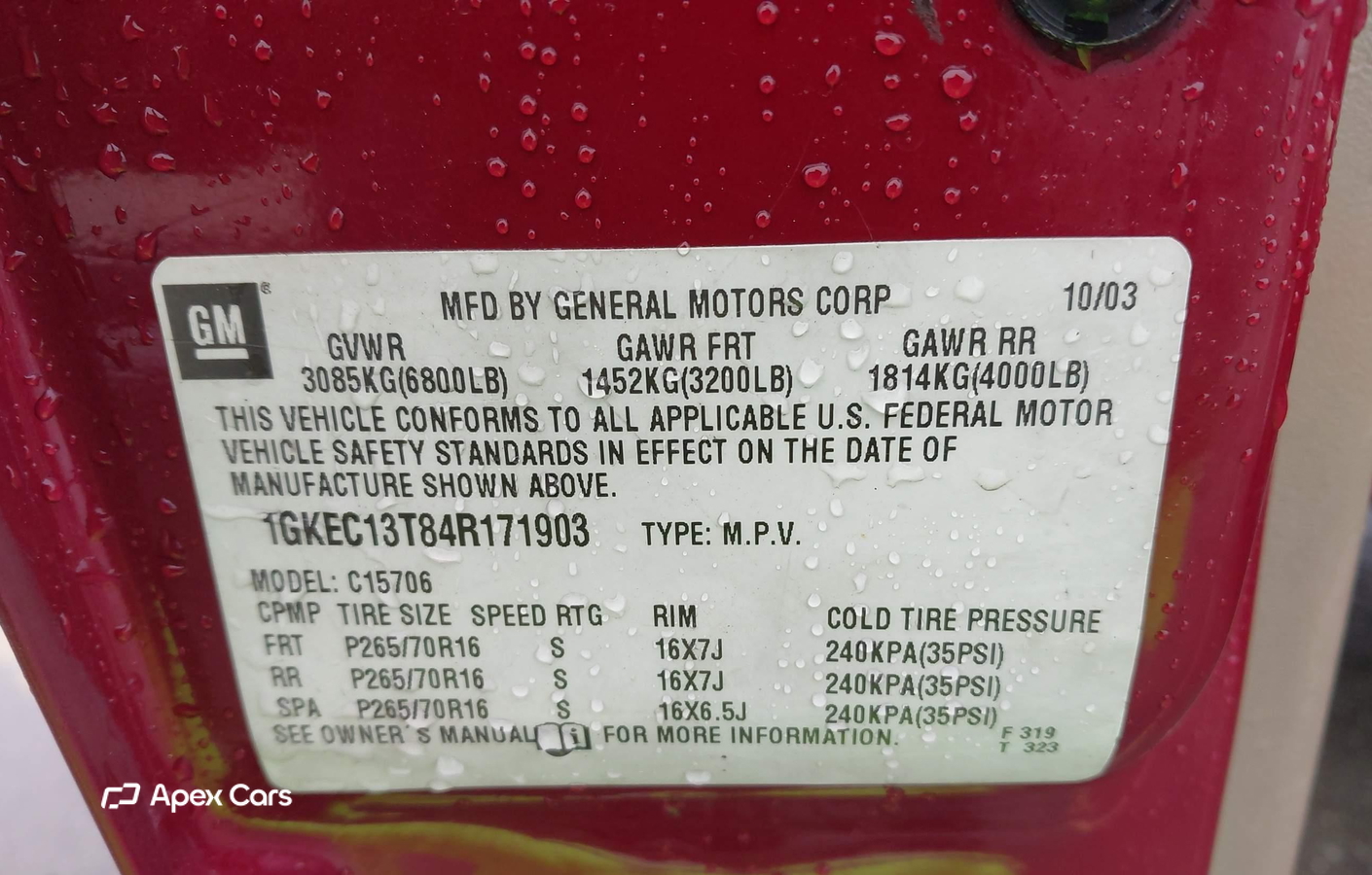 GMC Yukon 2004