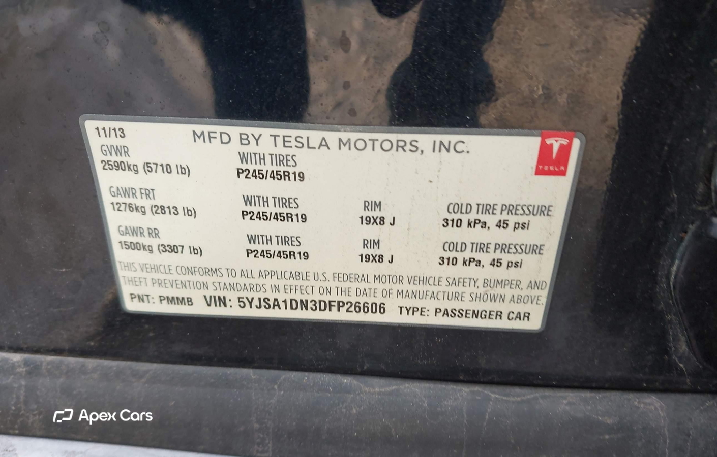 Tesla Model S 2013