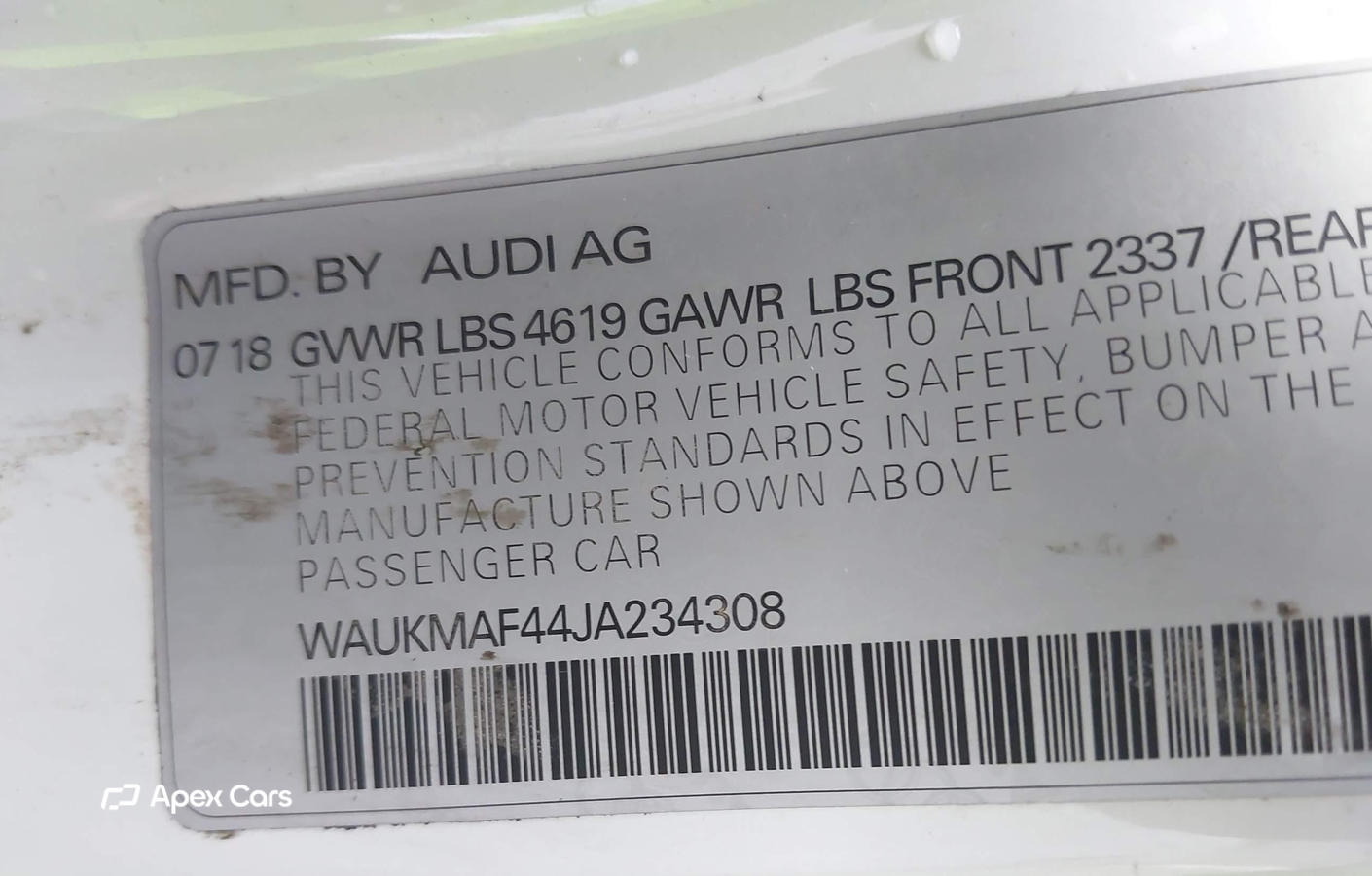 Audi A4 2018