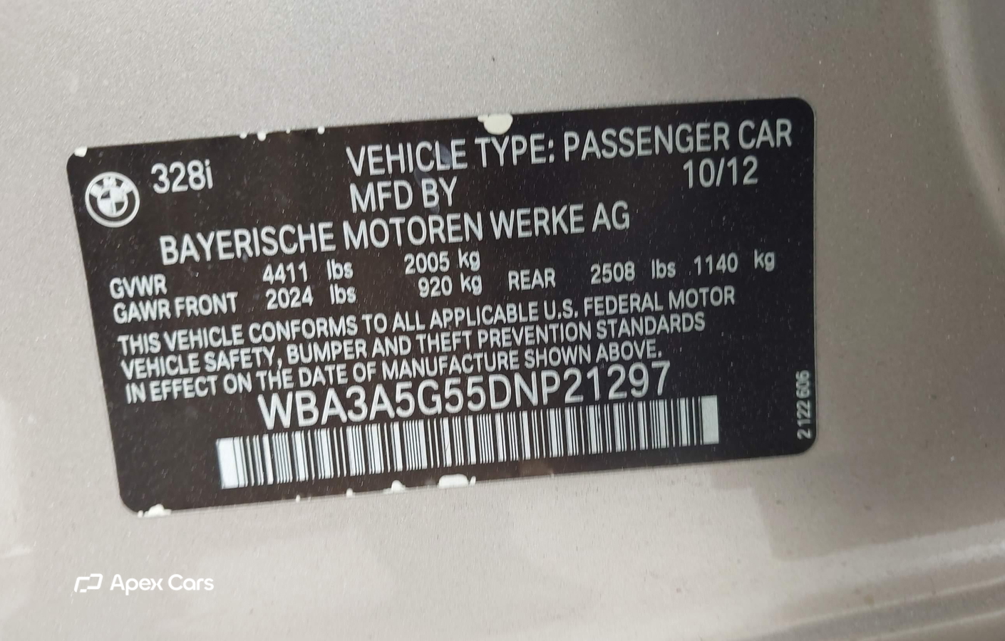 BMW Series 3 2013