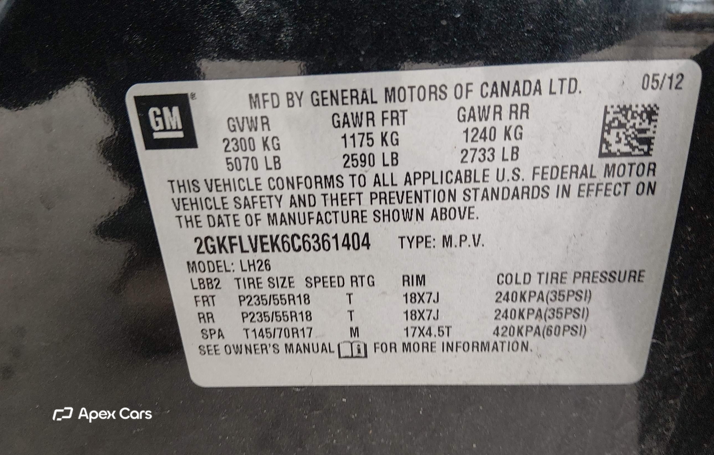 GMC Terrain 2012
