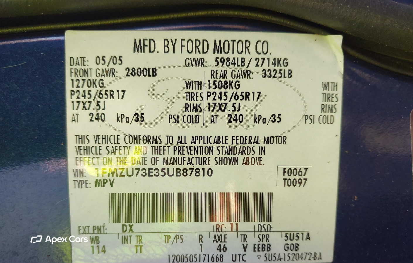 Ford Explorer 2005