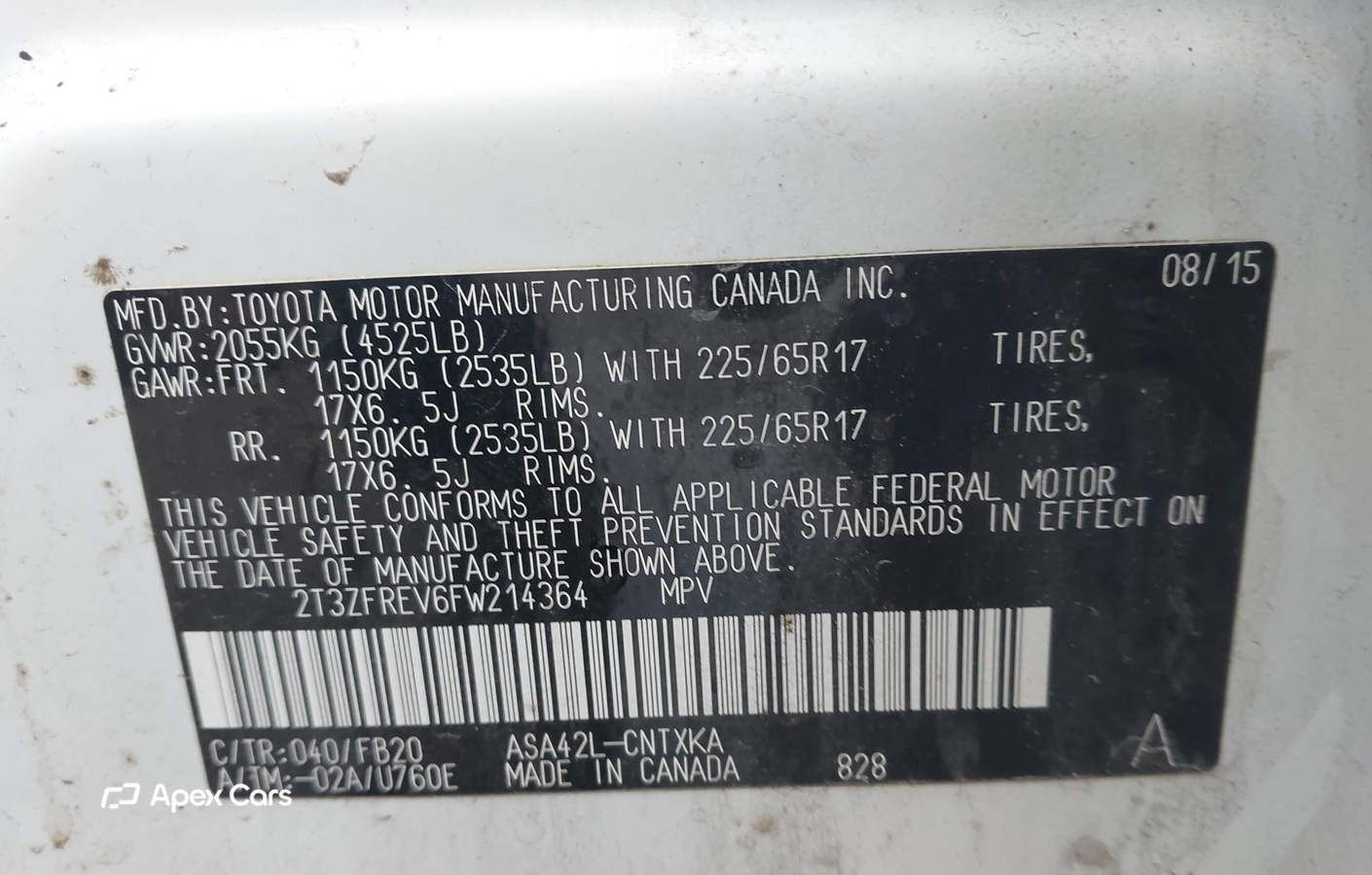 Toyota RAV 4 2015