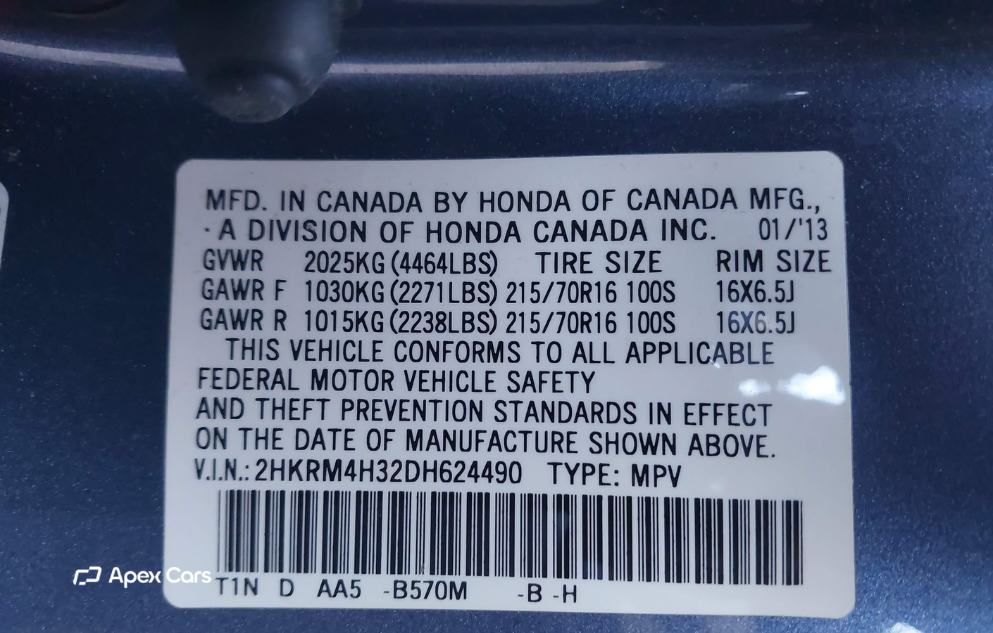 Honda CR-V 2013