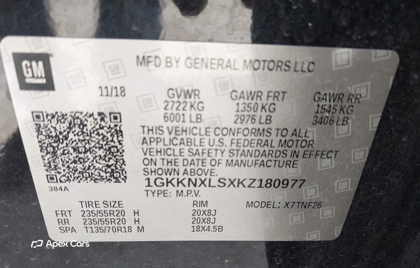GMC Acadia 2019