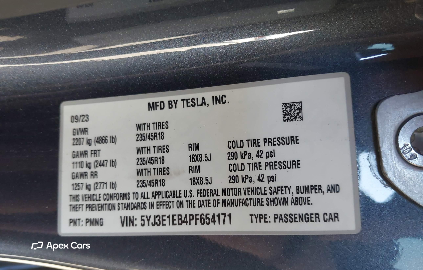Tesla Model 3 2023