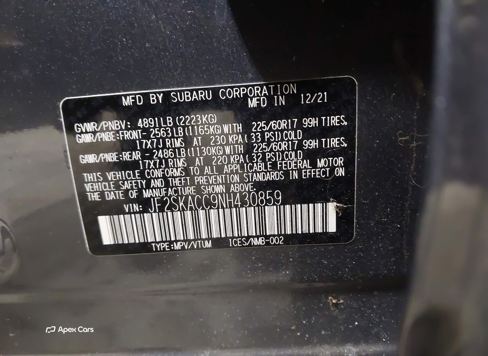 Subaru Forester 2022