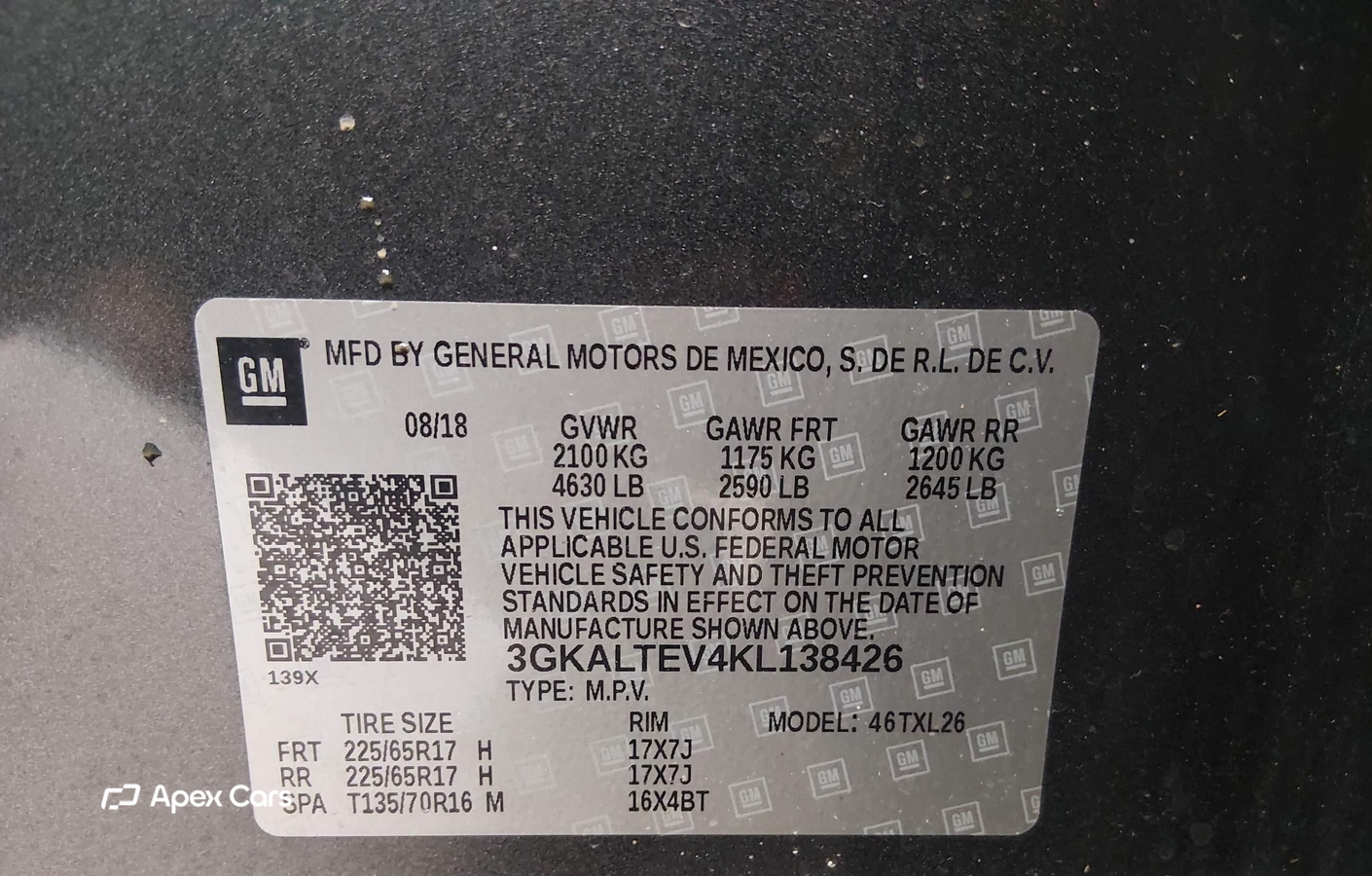 GMC Terrain 2019