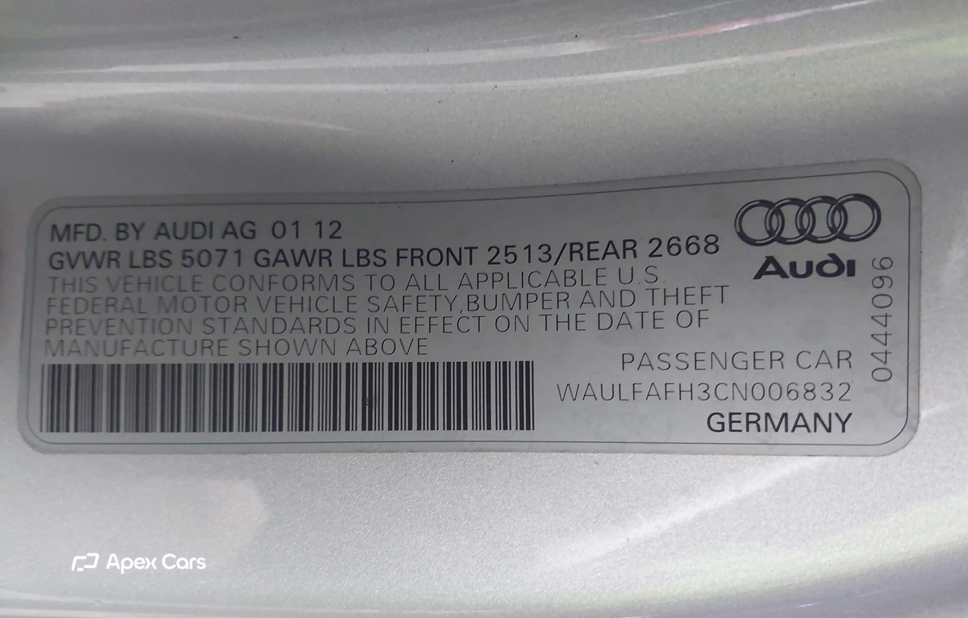 Audi A5 2012