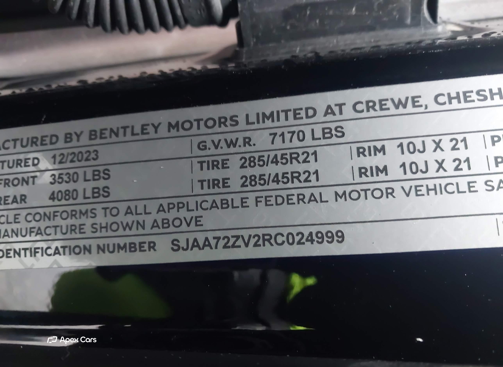 Bentley Bentayga 2024