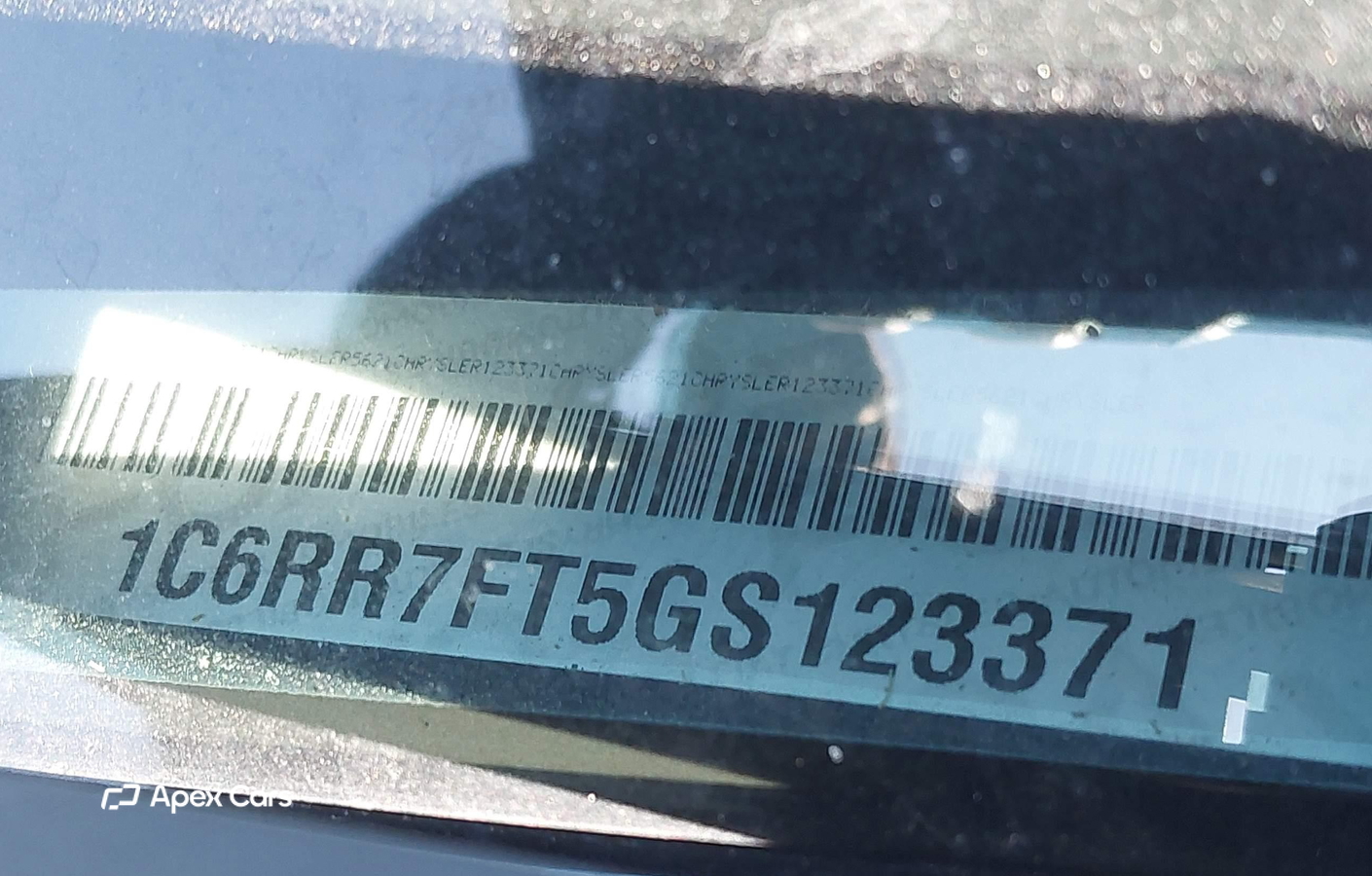 RAM 1500 2016
