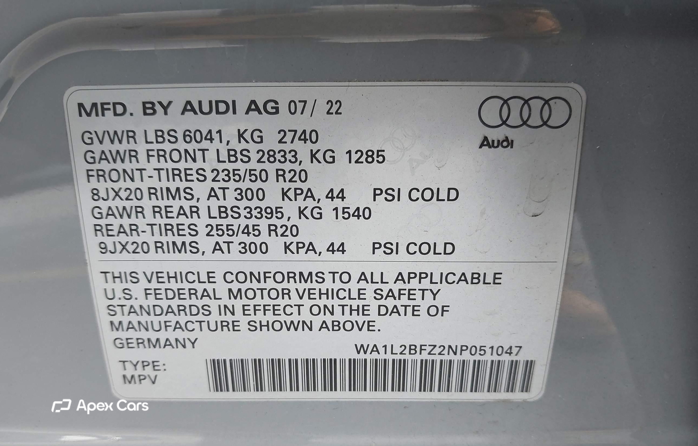 Audi Q4 e-tron 2022