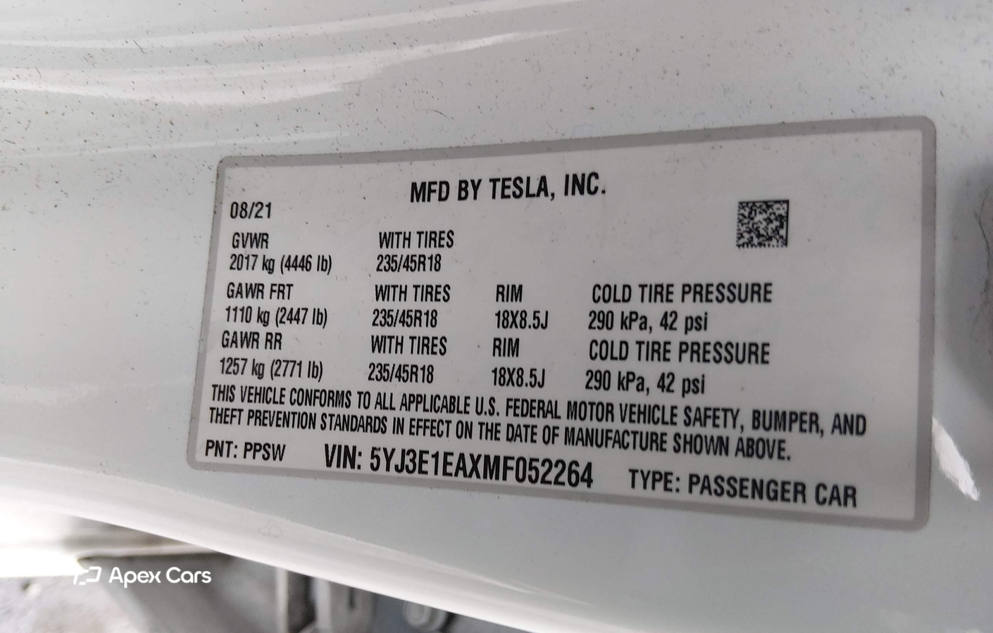 Tesla Model 3 2021
