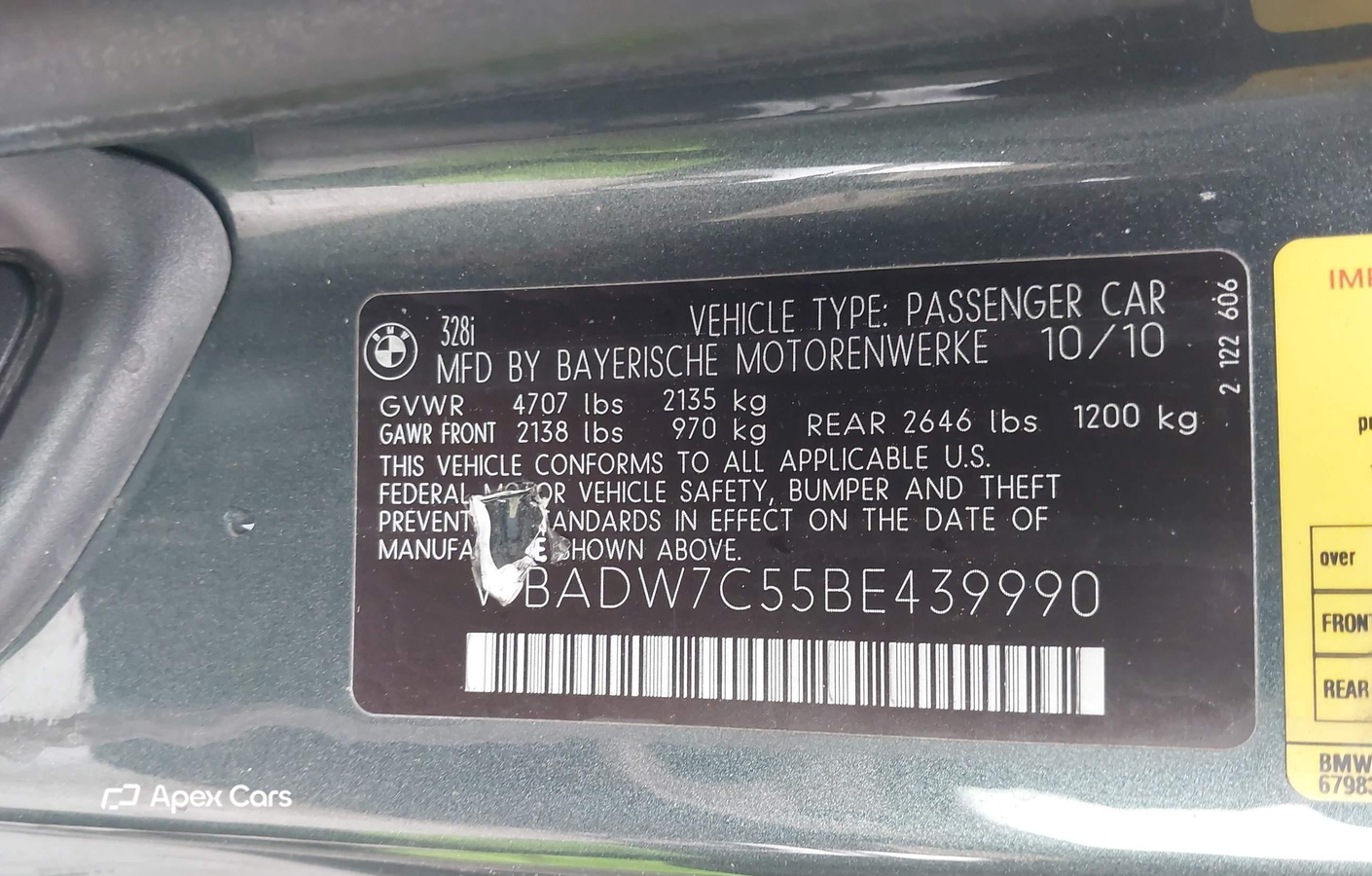BMW Series 3 2011