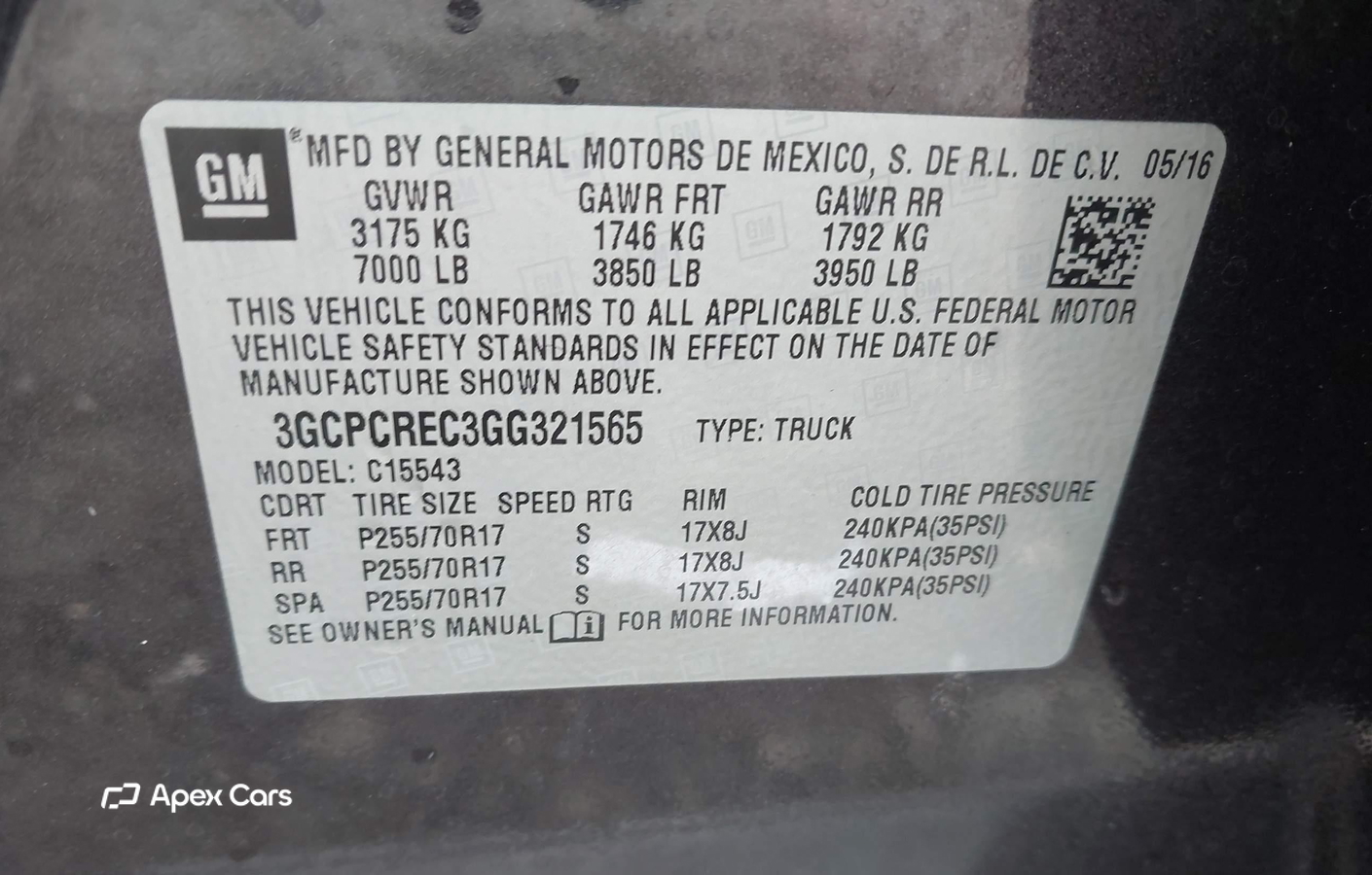 Chevrolet Silverado 2016