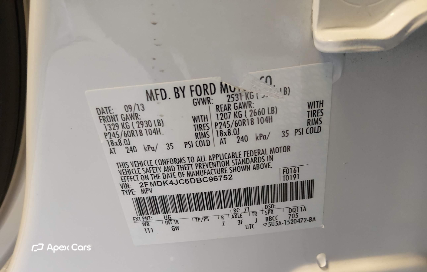 Ford Edge 2013