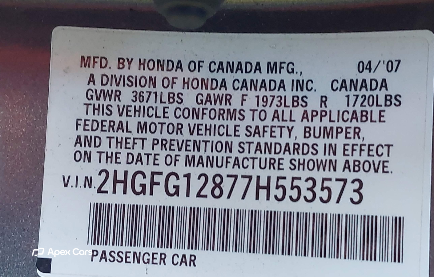 Honda Civic 2007