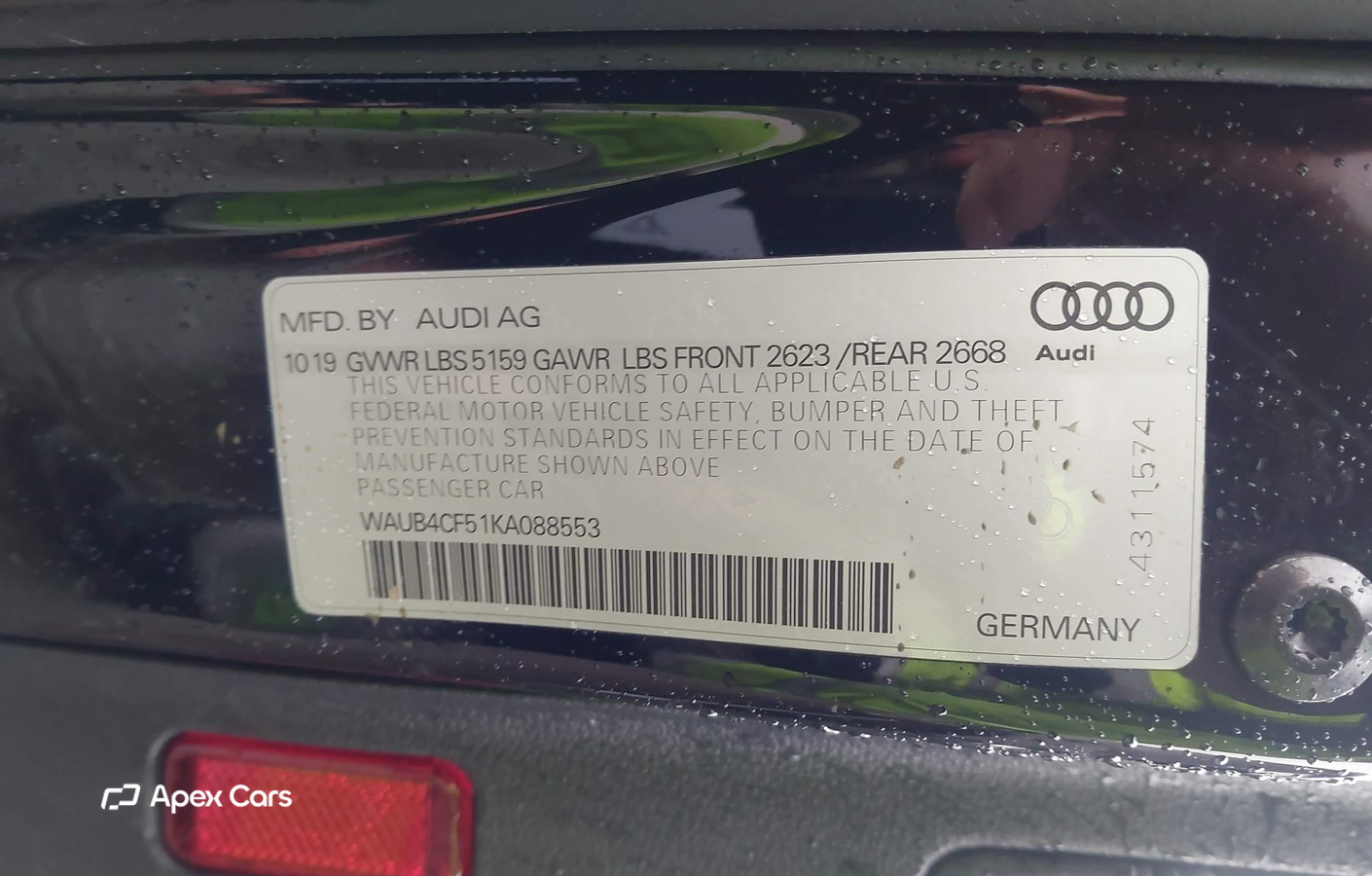 Audi S5 2019