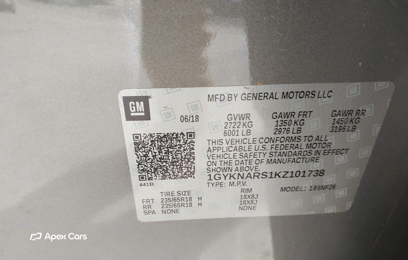 Cadillac XT5 2019