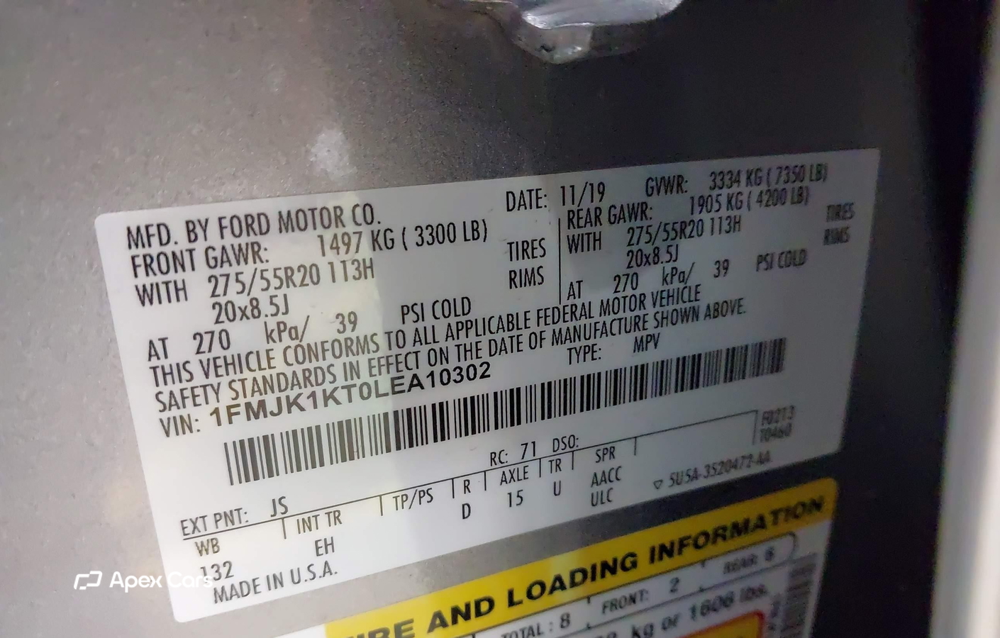 Ford Expedition 2020