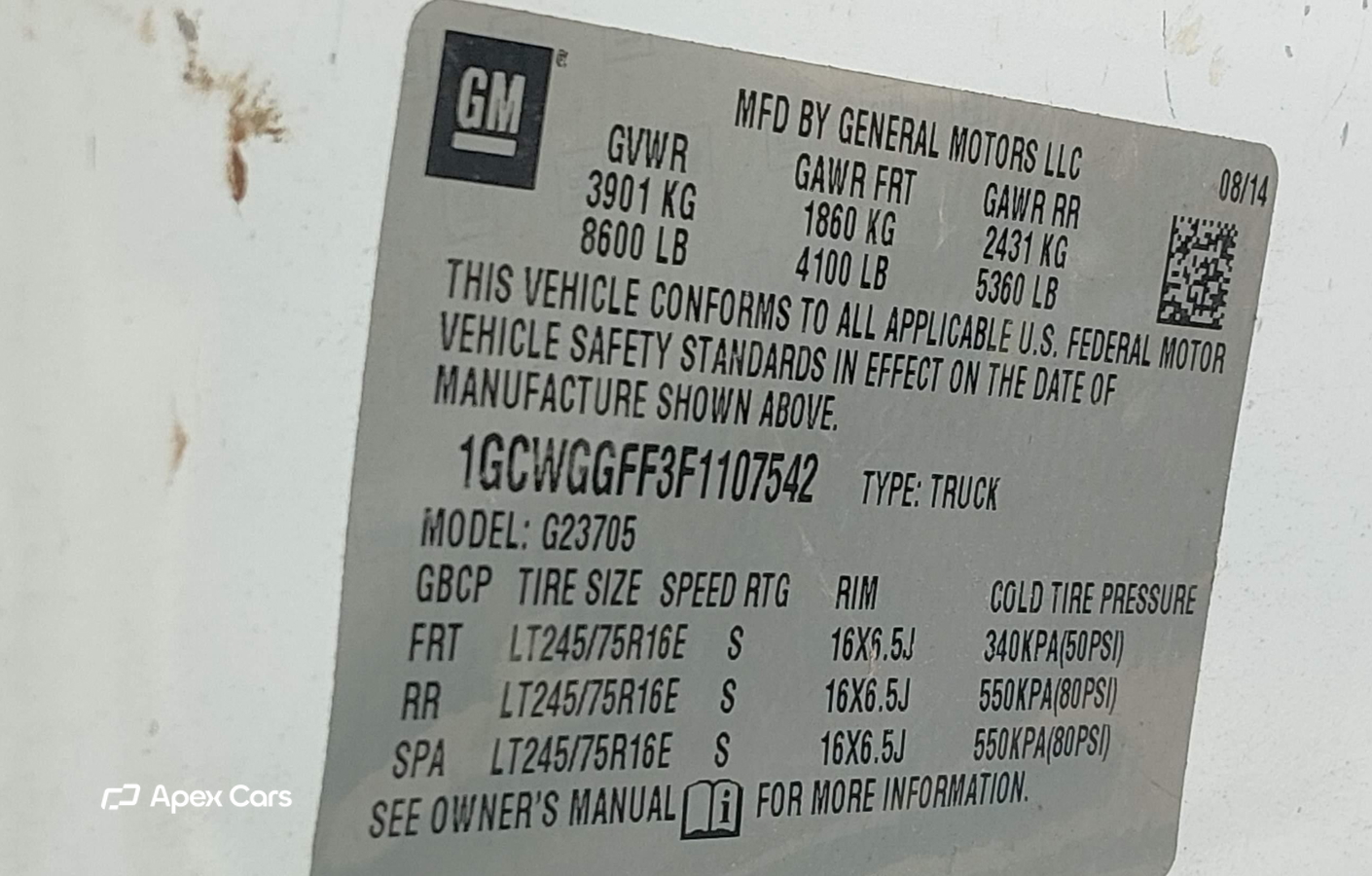 Chevrolet Express 2015