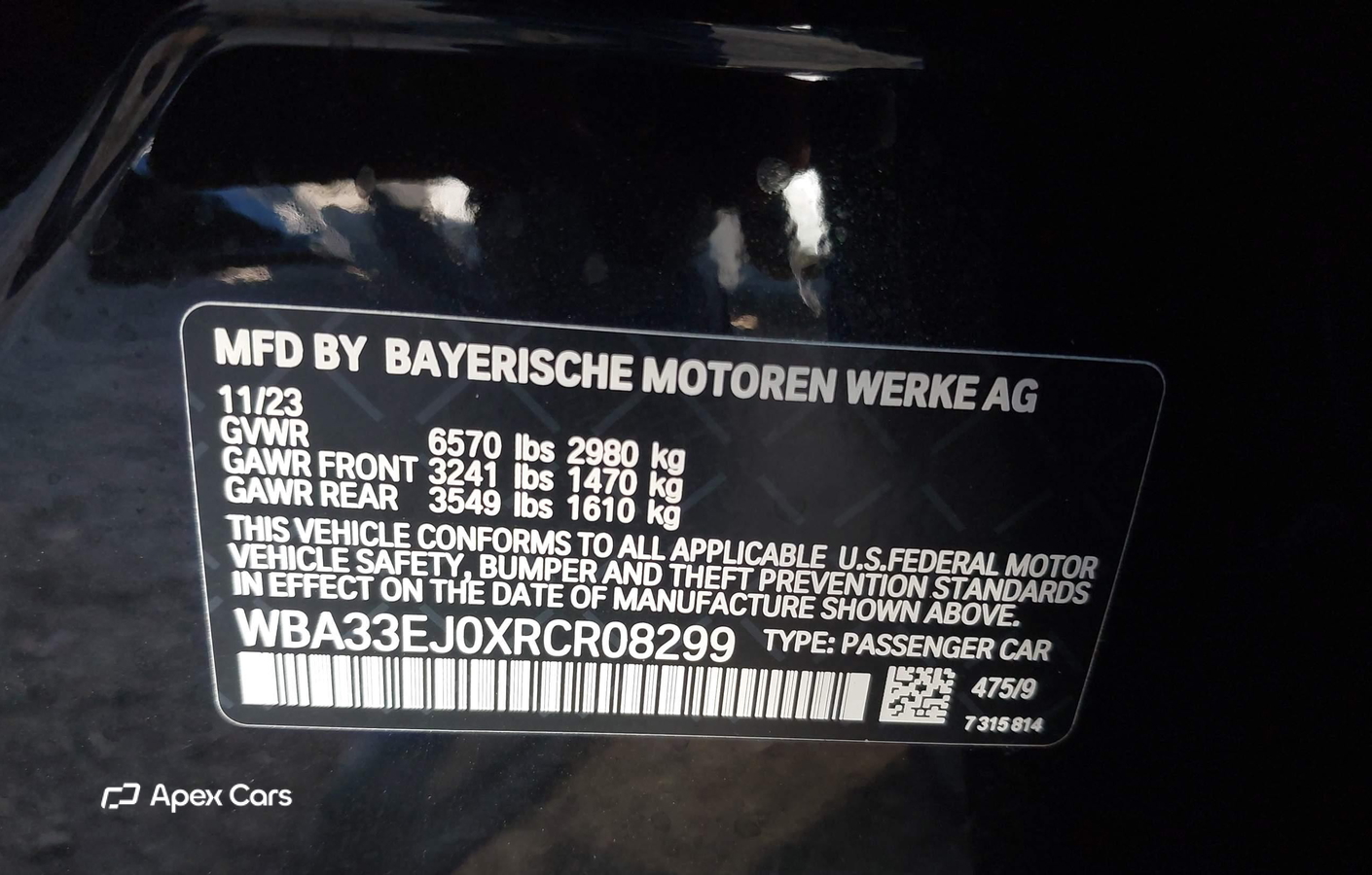 BMW Series 7 2024