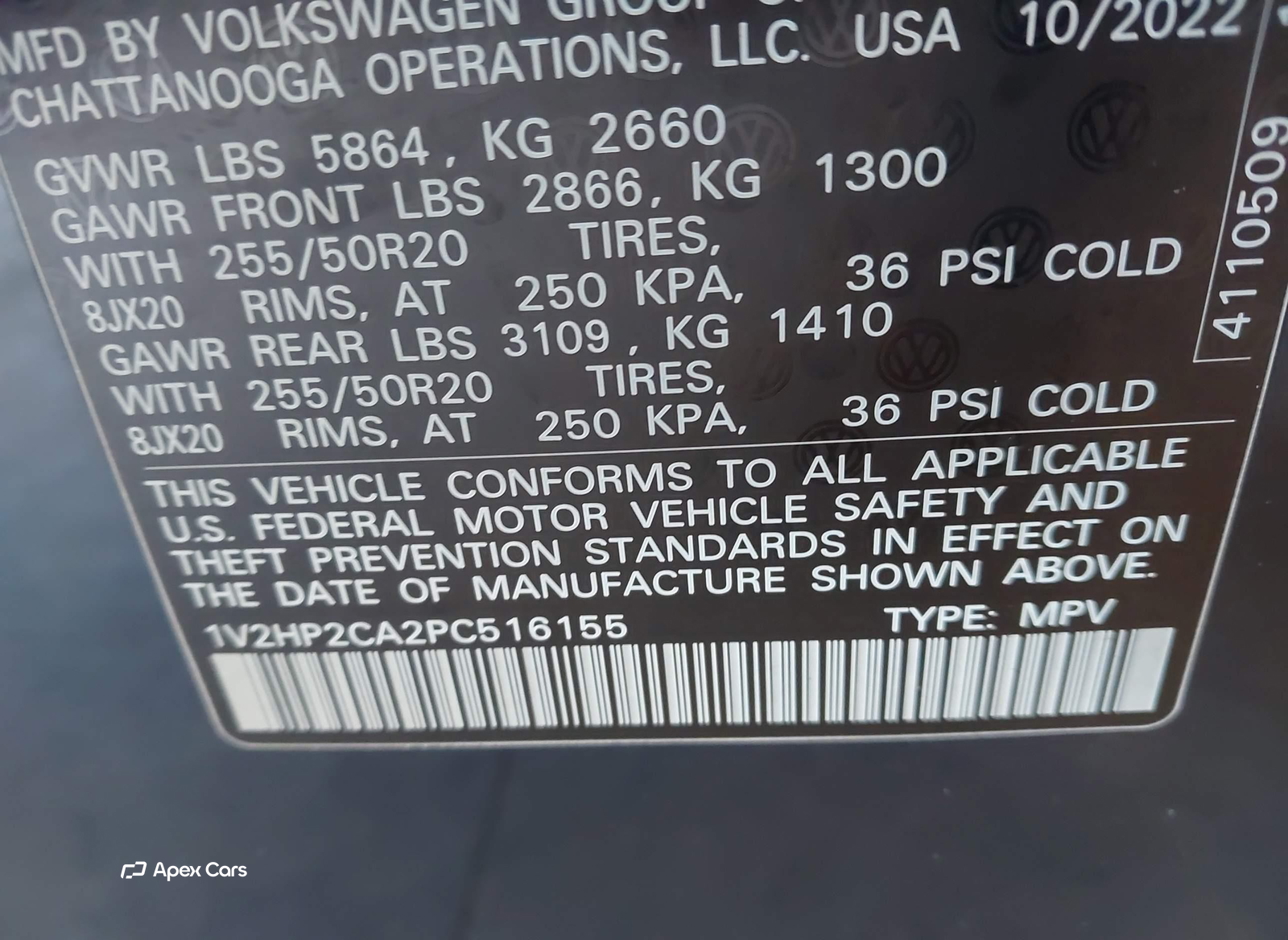 Volkswagen Atlas 2023