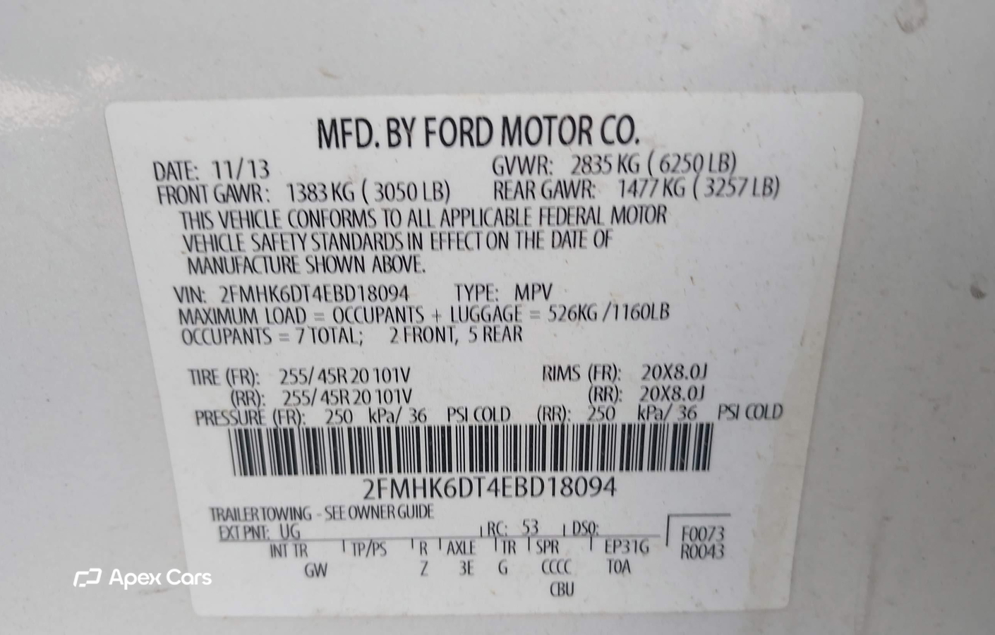 Ford Flex 2014