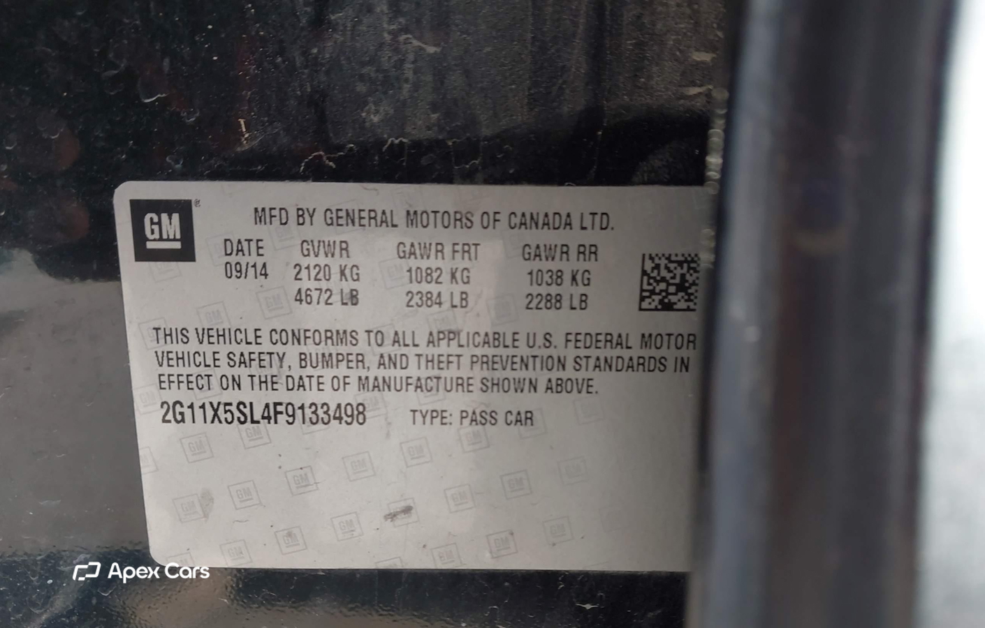 Chevrolet Impala 2015