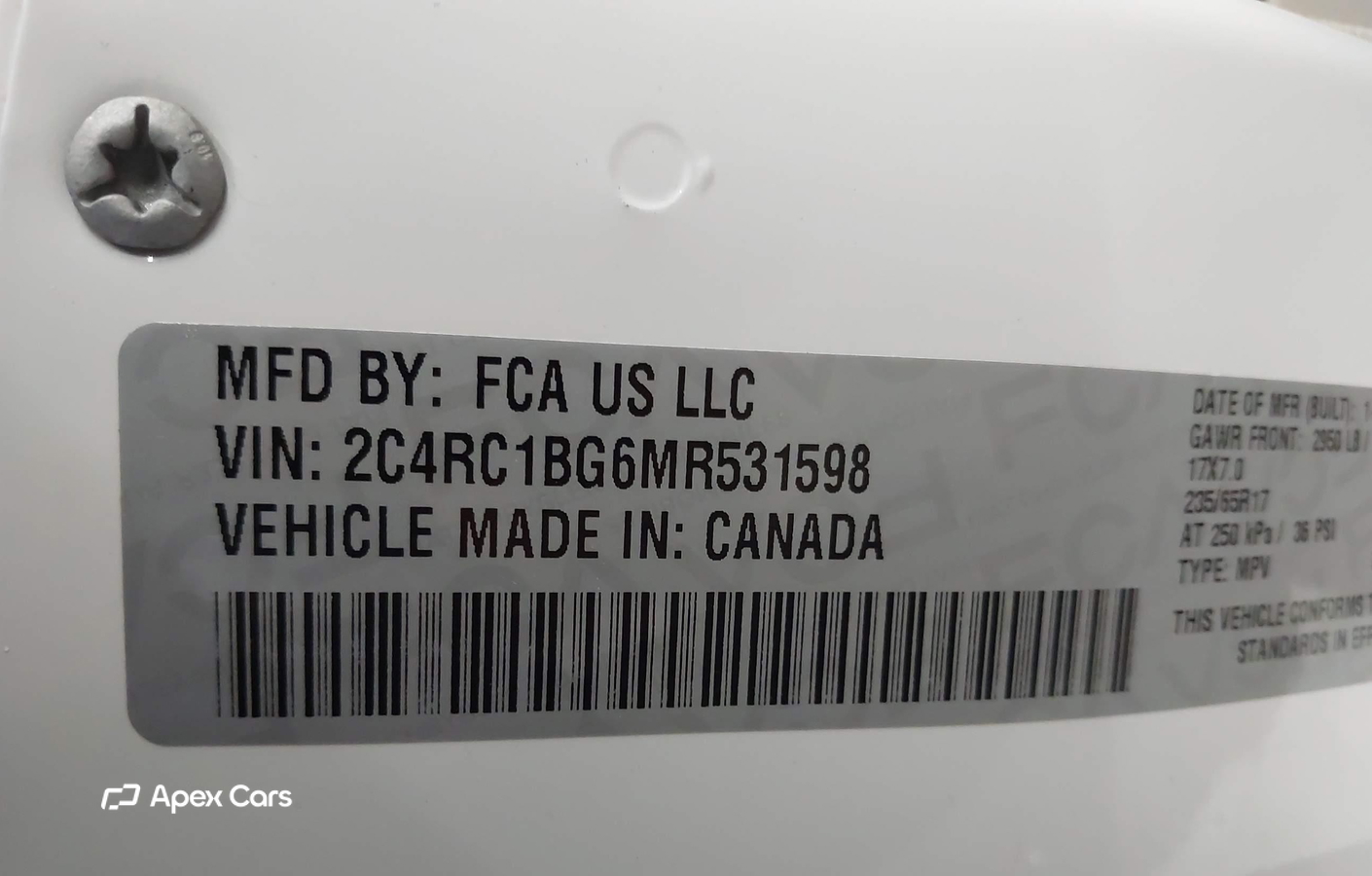 Chrysler Pacifica 2021