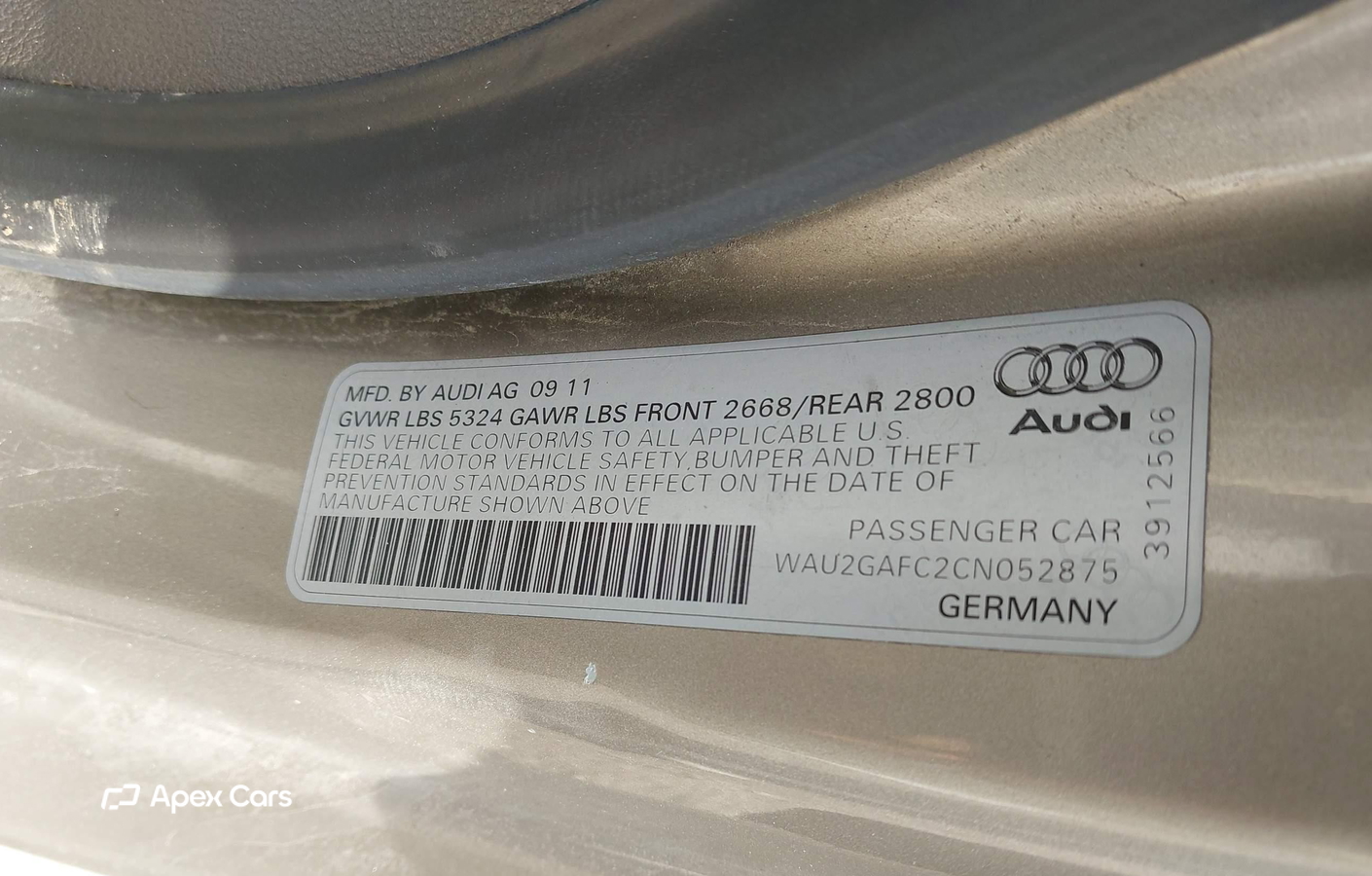 Audi A7 2012