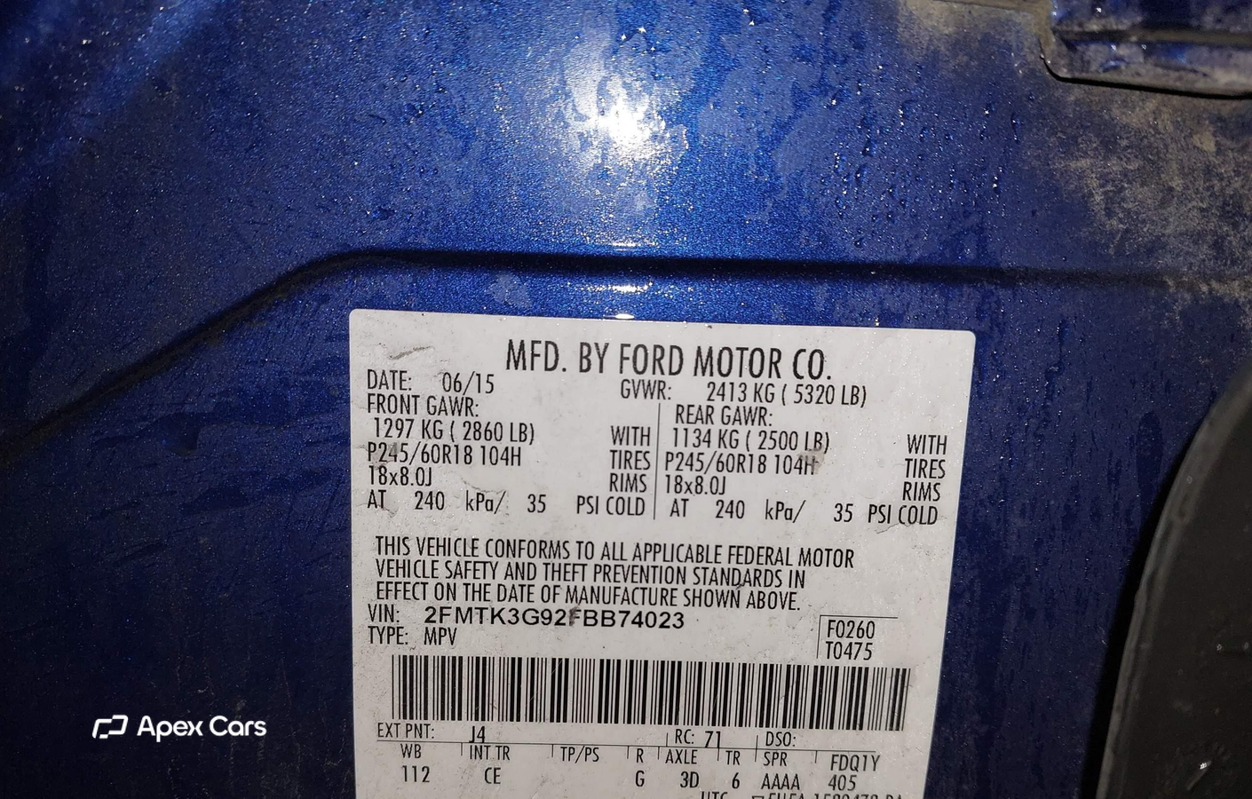 Ford Edge 2015