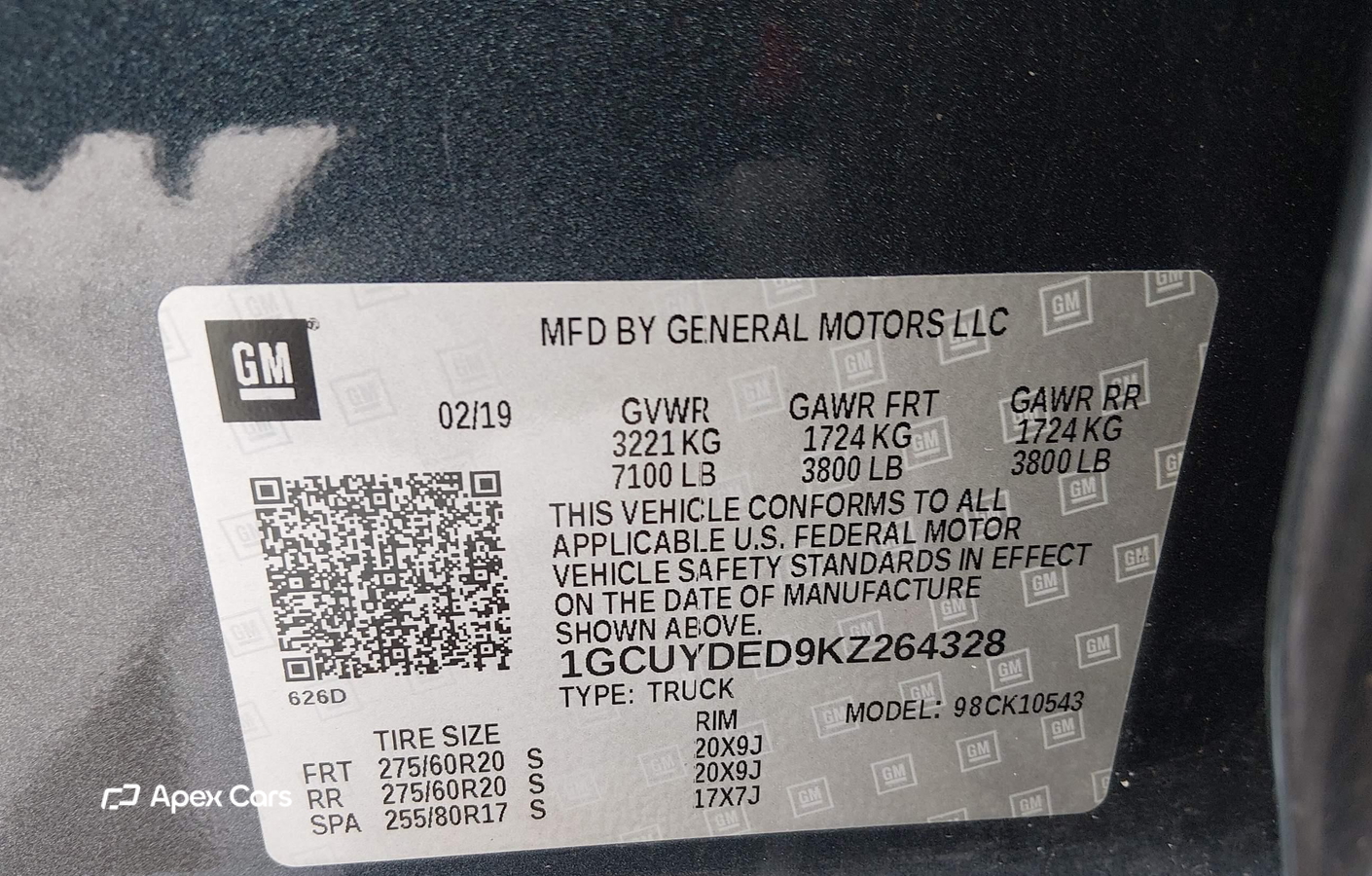 Chevrolet Silverado 2019